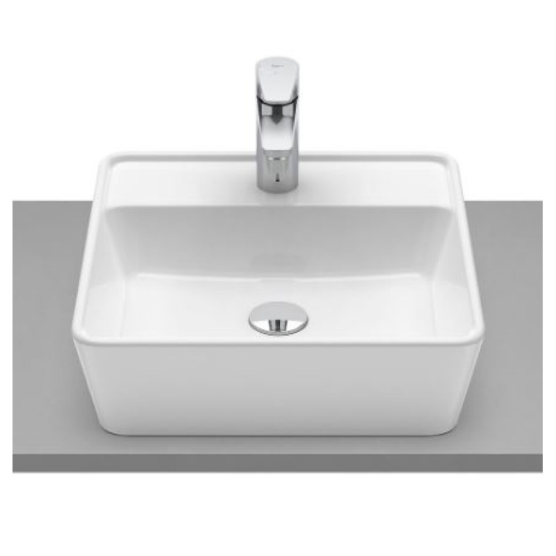 Cuba De Apoio Roca Optica CQ-42 42 cm Quadrado Branco