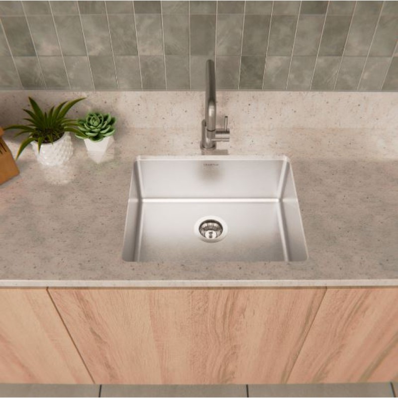 Cuba Inox Premium Ghelplus 54cm x 44cm x 20cm C/Valv 4 1/2