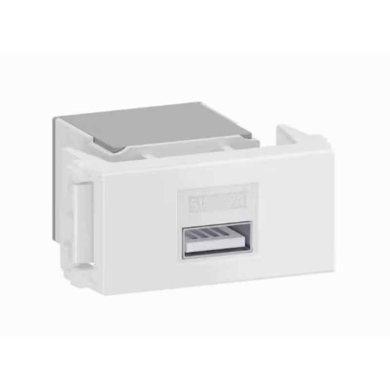 Módulo Tomada USB Weg Refinatto Branco R.15622481