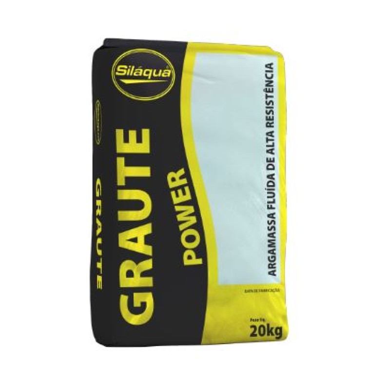 Graute Siláqua 20kg Cinza