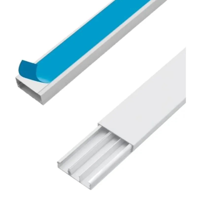 Canaleta Dupla Face Para Fio 40x16x2mts Fame Branco