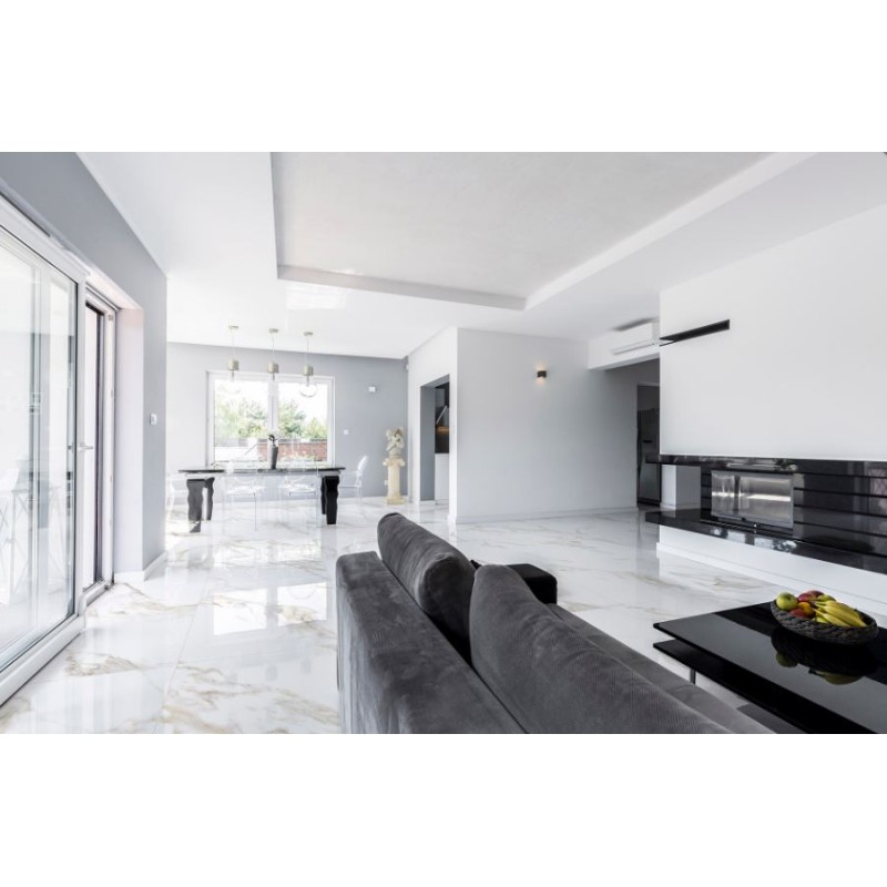 Porcelanato Delta Marmo Douro 70cm x 70cm Polido