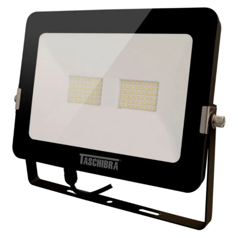 Refletor Led Slim Taschibra 100W Luz Branca
