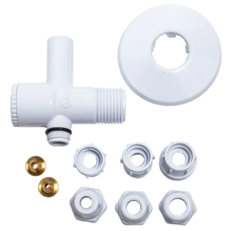 Adaptador ABS para Filtro com Registro Blukit Branco R.310906