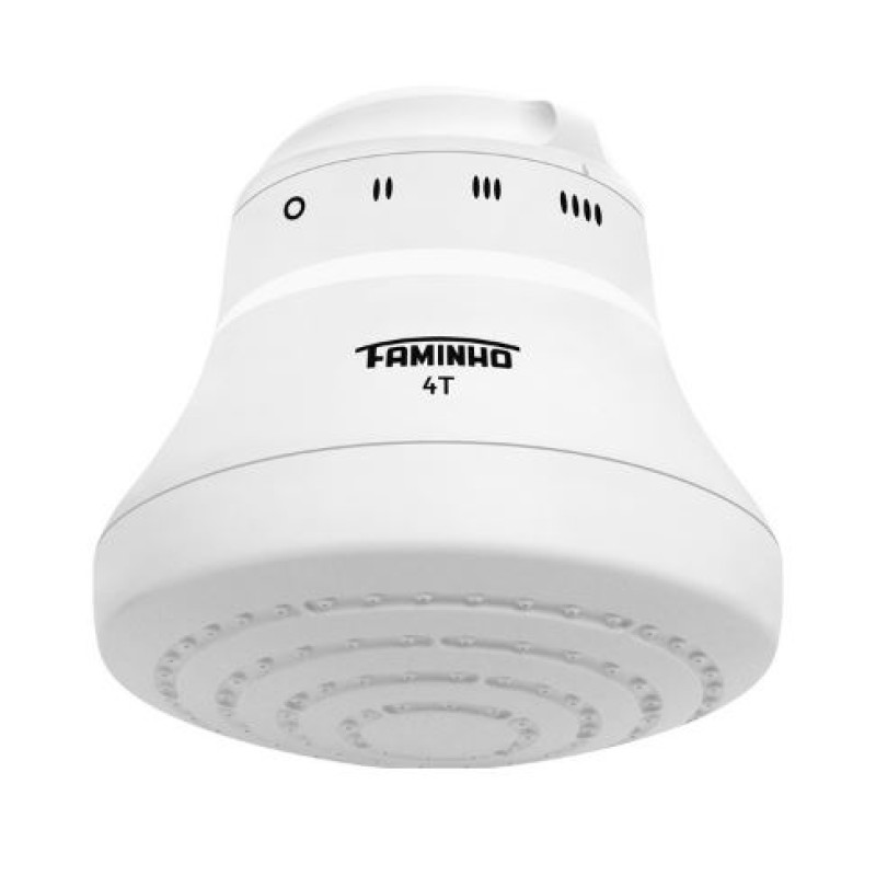 Ducha Elétrico Fame 4 Temperatura 6800W 220V Faminho Branco R.3859