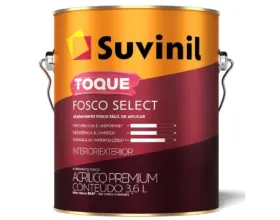 Tinta Acrílica Suvinil Premium Select 3,6 Litros Gelo