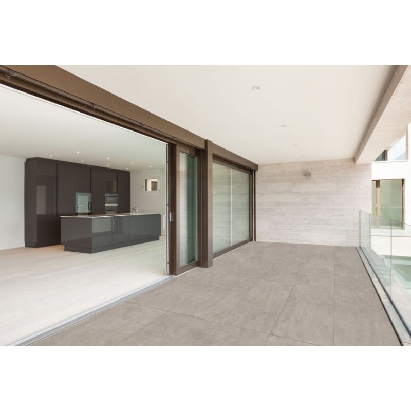 Porcelanato Delta Toronto Cement 60cm x 120cm Rústico