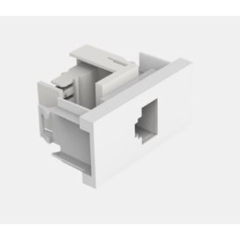 Módulo Tomada RJ 45 Cat 6 Enerbras Beleze Ref 1345-E/C6