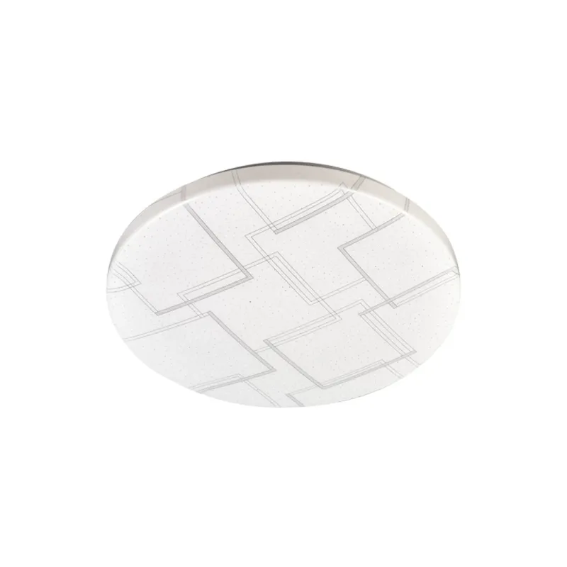 Plafon Led Taschibra Maite 18W Luz Amarela Branco
