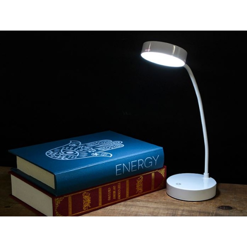 Luminária Recarregável Led Puck Taschibra Branco