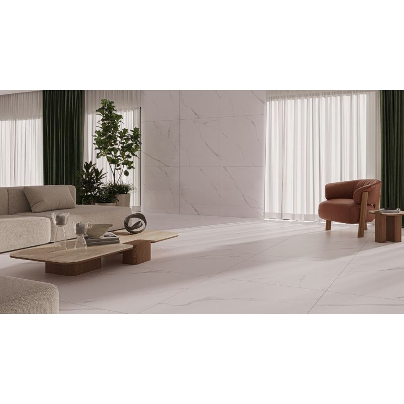 Piso Incopisos Elegance Blanc 390007 90cm x 90cm Polido