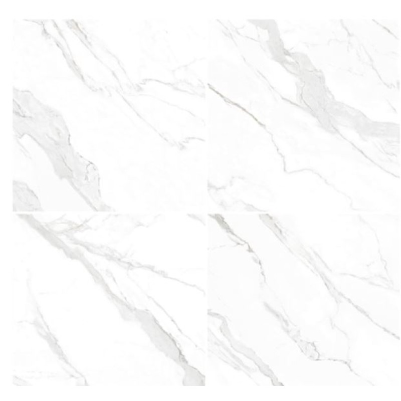 Piso Formigres Place Branco 81 cm x 81 cm Retificado Polido