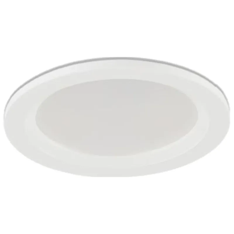 Spot Led Para Móveis Cabinet Taschibra 2W Luz Amarela Redondo Branco