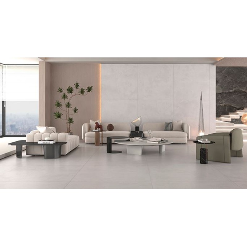 Porcelanato Delta Monier Argenta 120cm x 120cm Acetinado