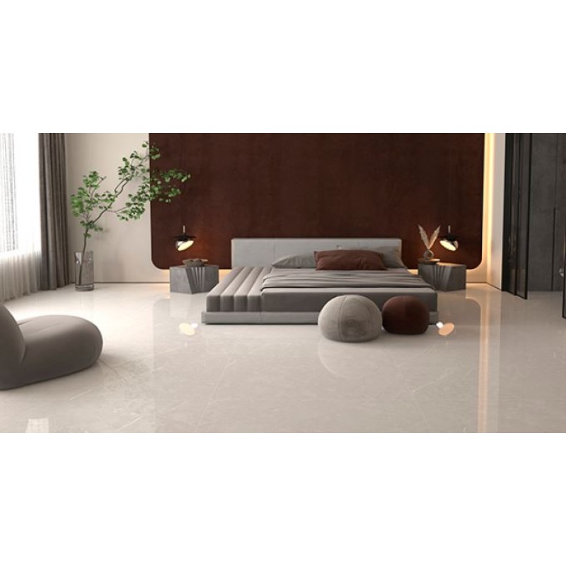 Porcelanato Delta Venato Off White 60cm x 120cm Polido