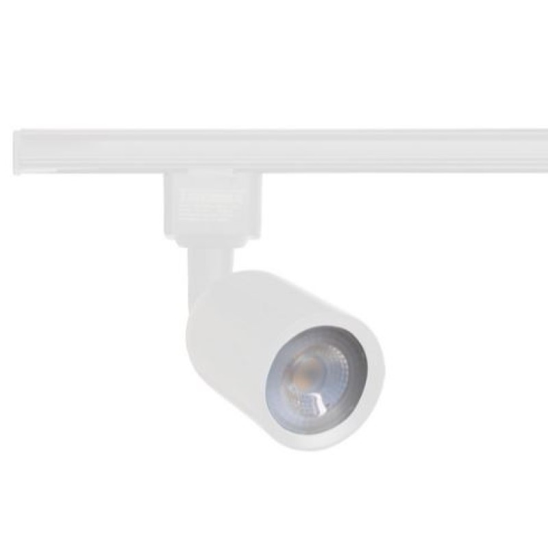 Spot Led Trilho Taschibra 10W Luz Amarelo Par20 Branco