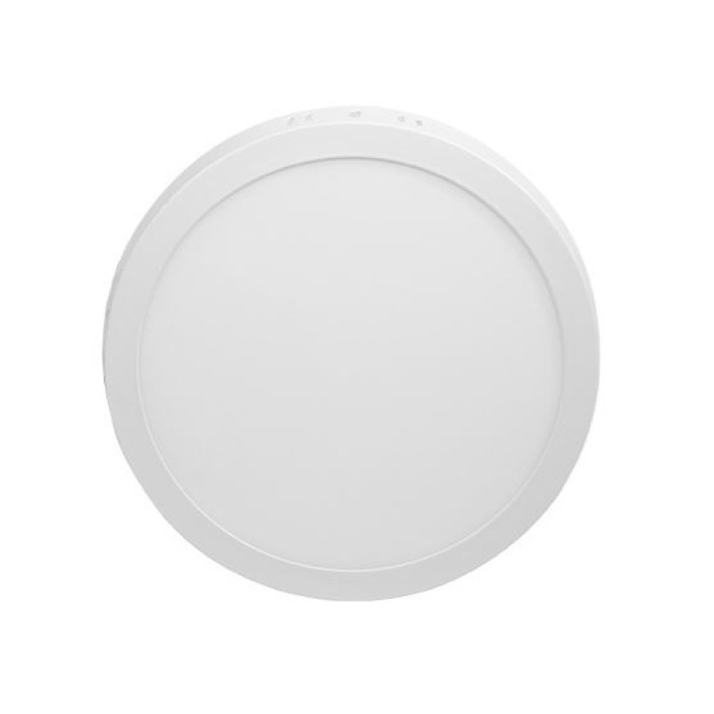 Painel de Sobrepor Led Taschibra 24W Luz Amarela Redondo 