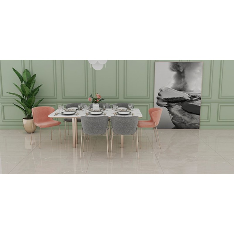 Porcelanato Delta Armani Avena 120cm x 120cm Polido