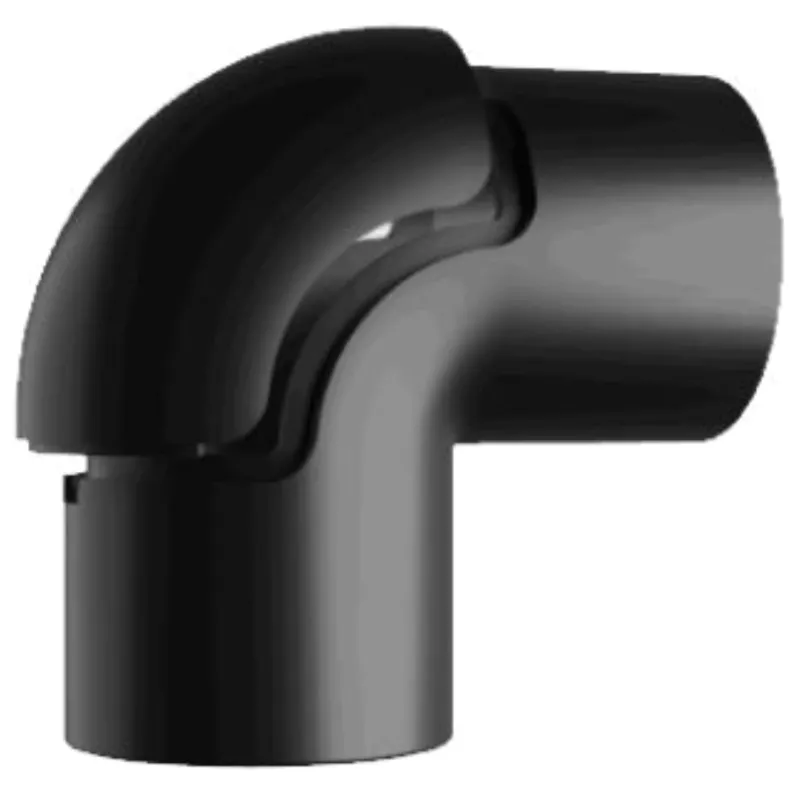 Joelho com Janela Condulete Bluutec (1pol) Preto