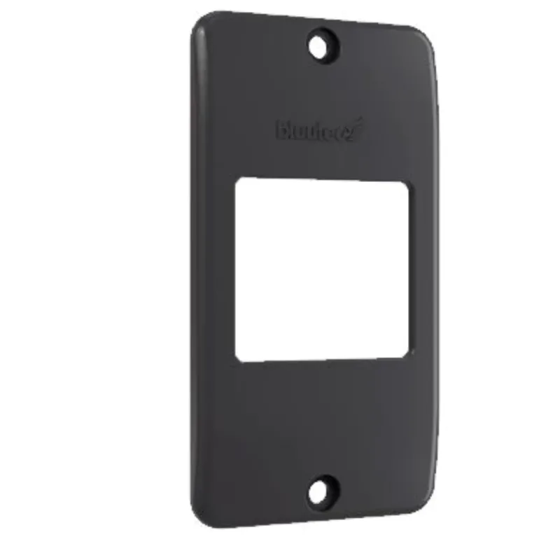 Espelho 2 Tecla Condulete Bluutec (1/2pol e 3/4pol) Preto